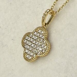 Frieda Rothman Vault Clover Necklace